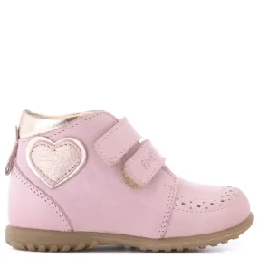 (2439-4) Emel first shoes pink velcro