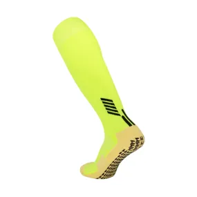 3 Pack Kids Lime Green Grippy Socks for Football