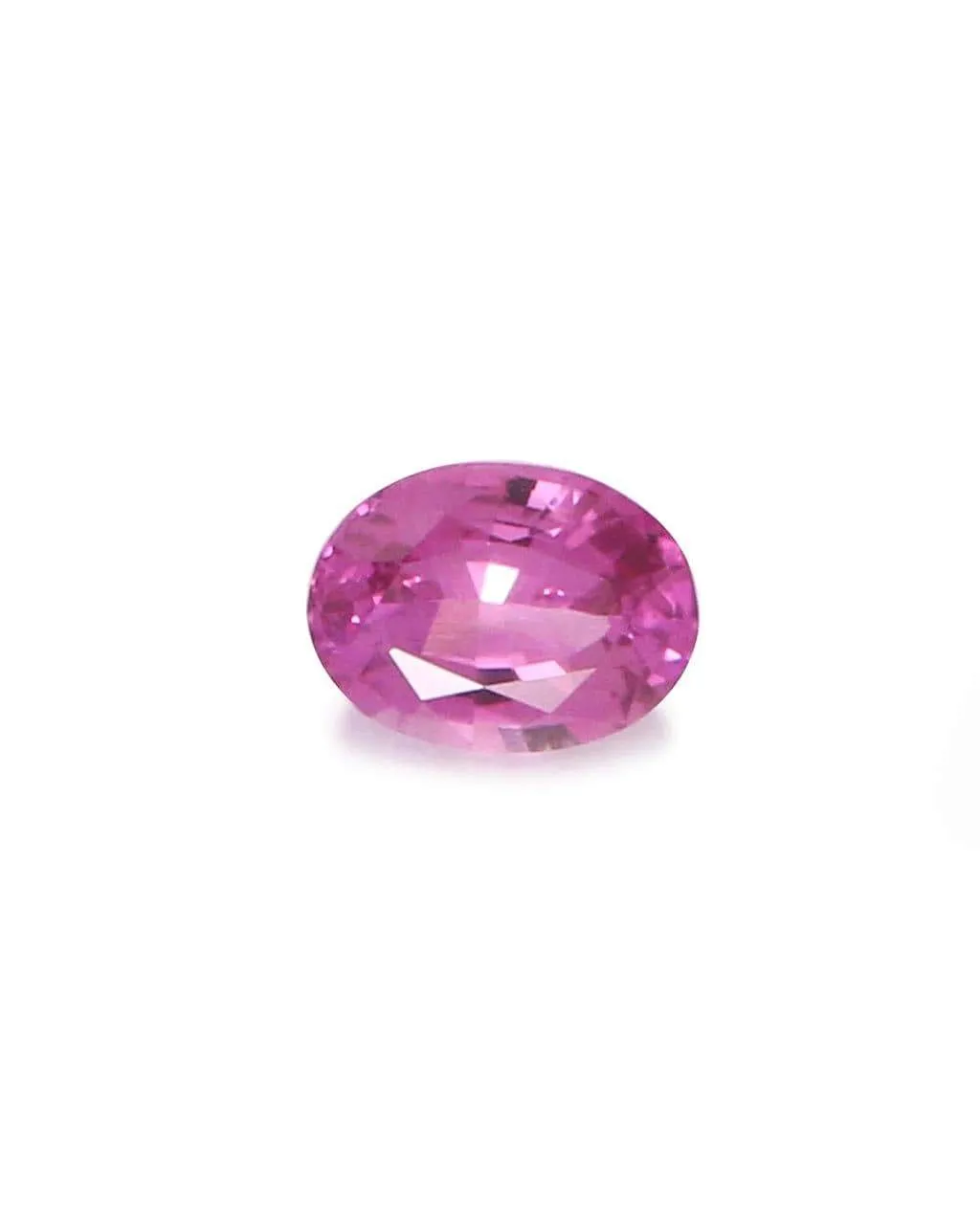 4X6MM OVAL CREATED PINK SAPPHIRE  LOOSE GEMSTONE