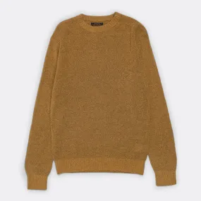 7G Cashmere/Silk Crew - Camel