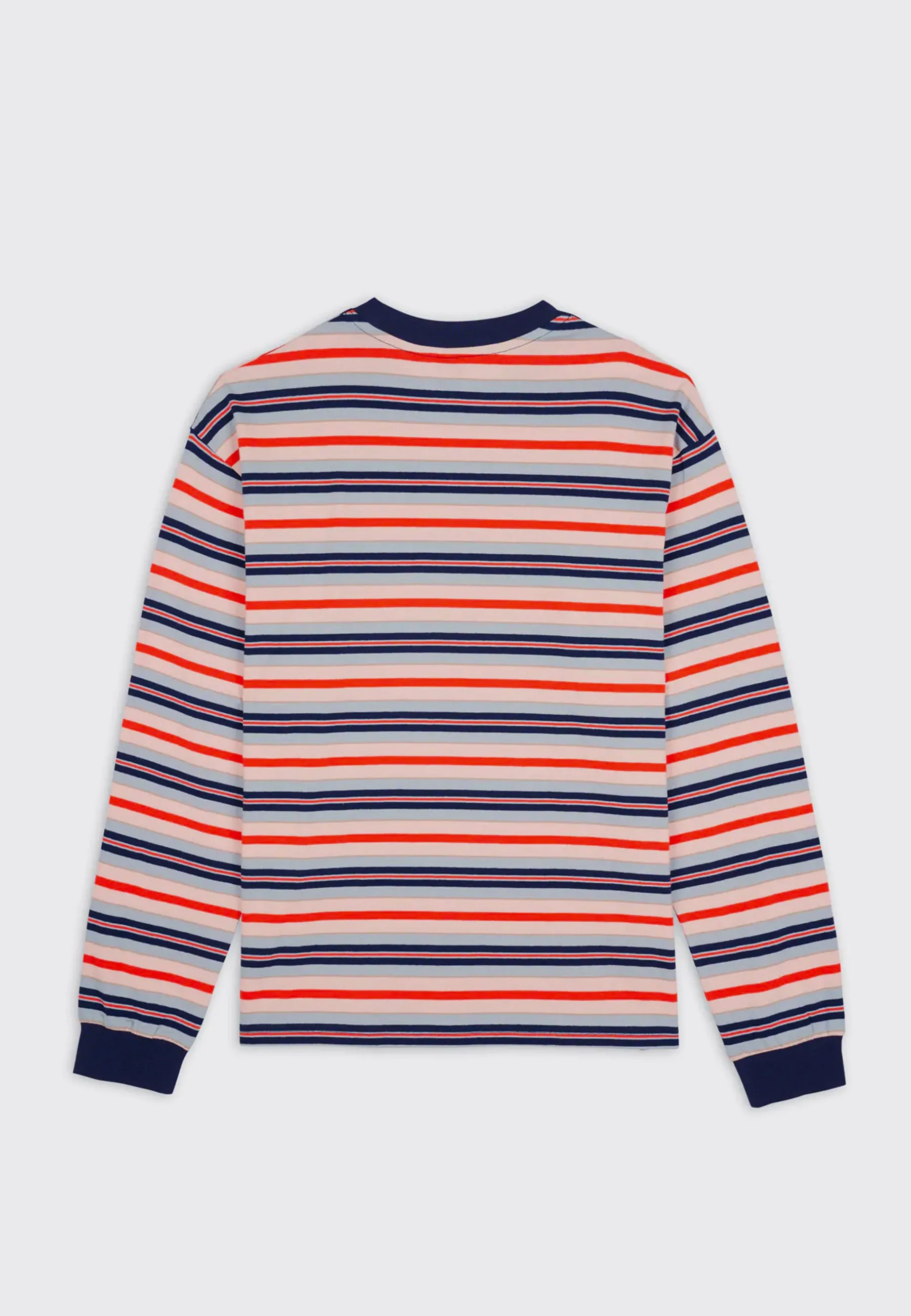 92 Striped Long Sleeve T-Shirt - Navy Multi