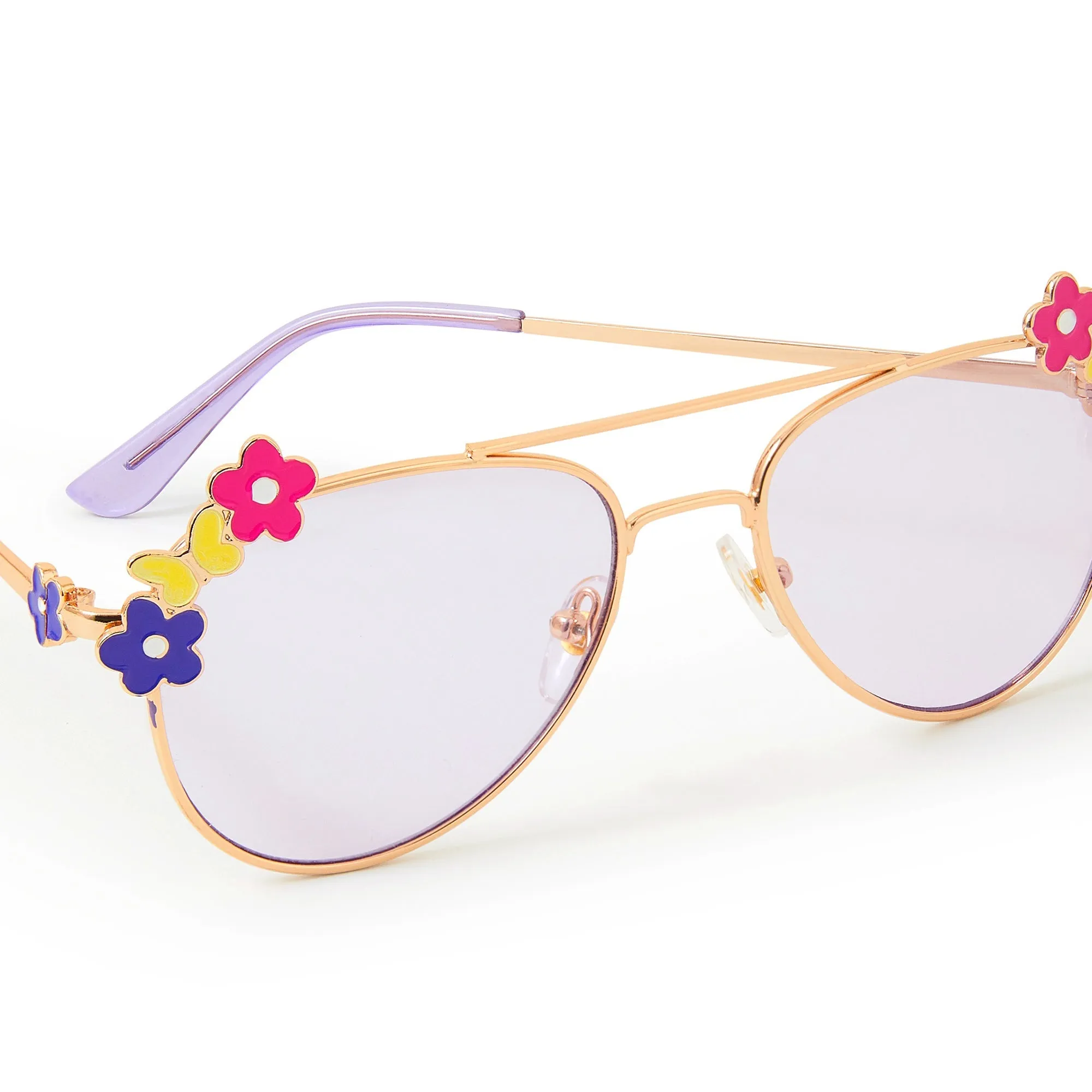 Accessorize London Girl's Flower Butterfly Aviator