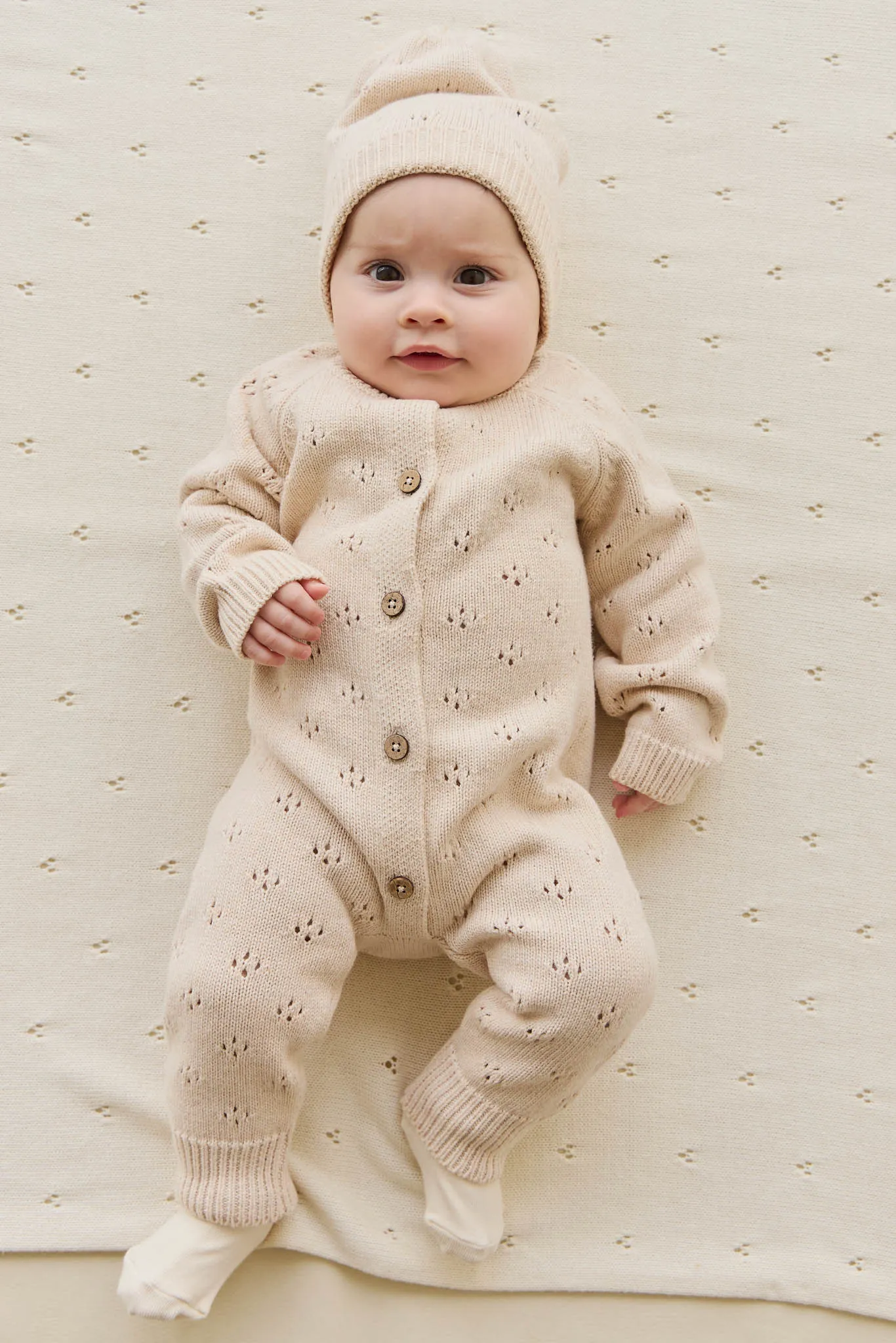 Alette Onepiece - Light Oatmeal Marle