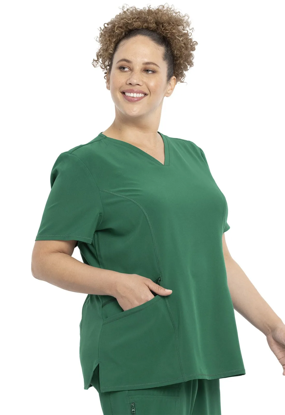 Allura V-Neck Scrub Top CKA684