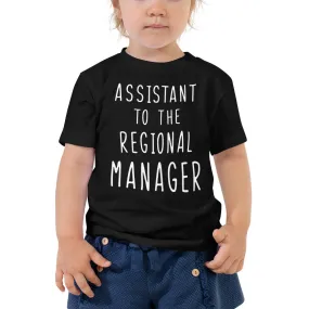 Assistant To The Regional Manager Toddler Tee