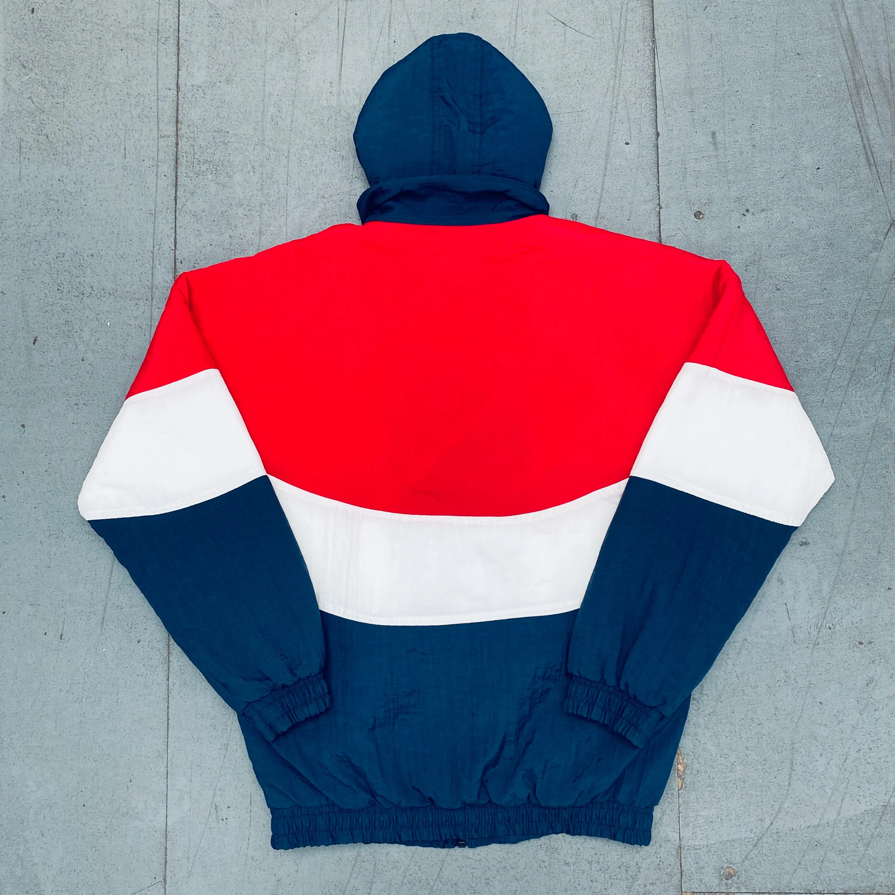 Atlanta Braves: 1990's Fullzip Wave Jacket (M)