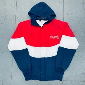 Atlanta Braves: 1990's Fullzip Wave Jacket (M)