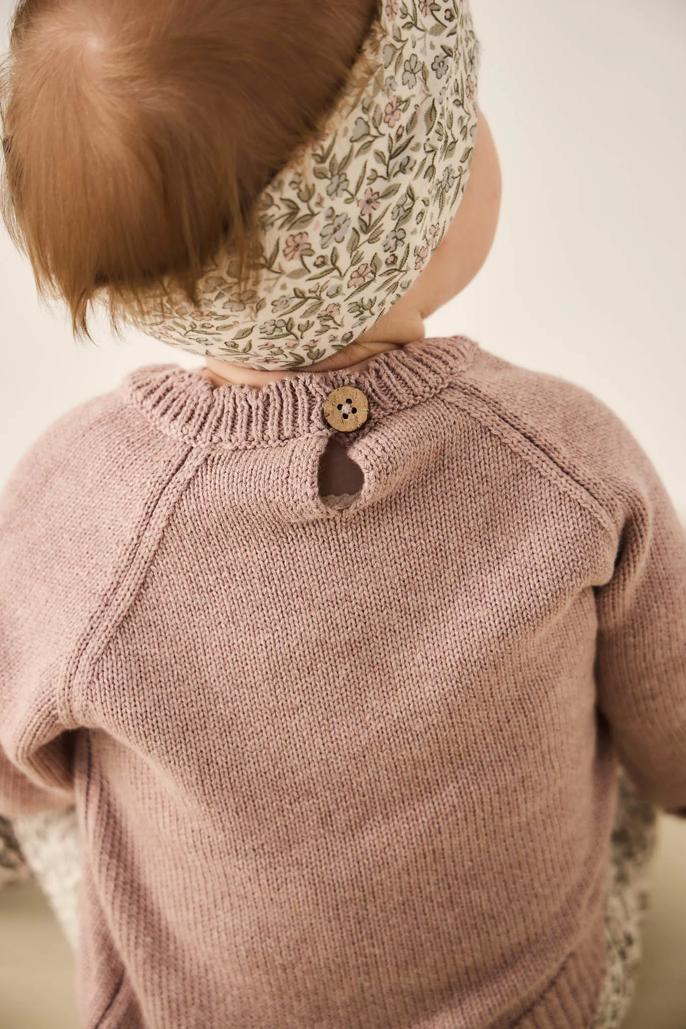 Audrey Knitted Jumper - Shell Marle