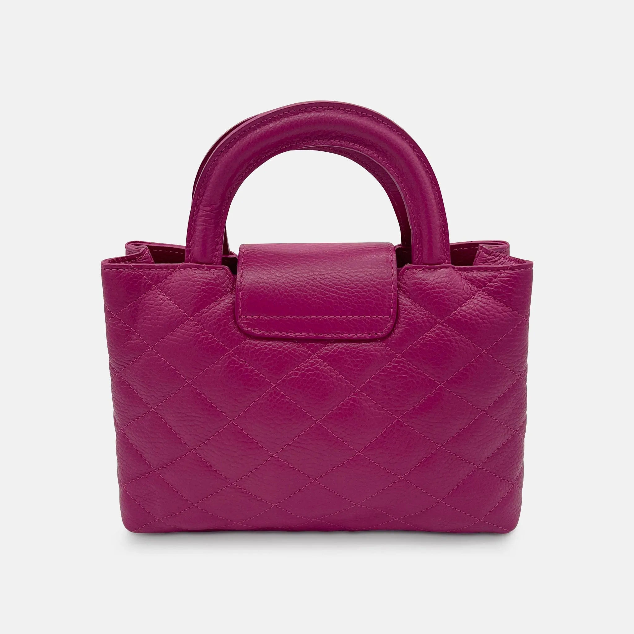 Aurelie Quilted Top Handle Bag