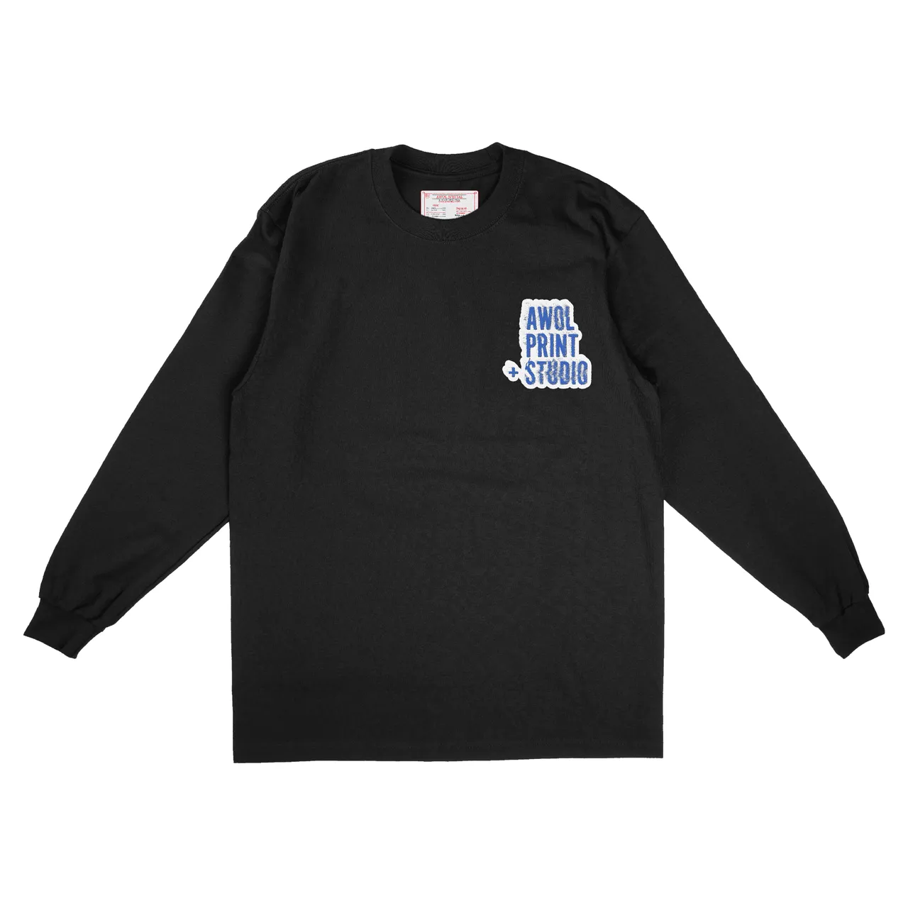 AWOL Print & Studio Lanterns Long Sleeve Tee Black