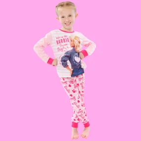 Barbie Pajamas And Hair Tie Set