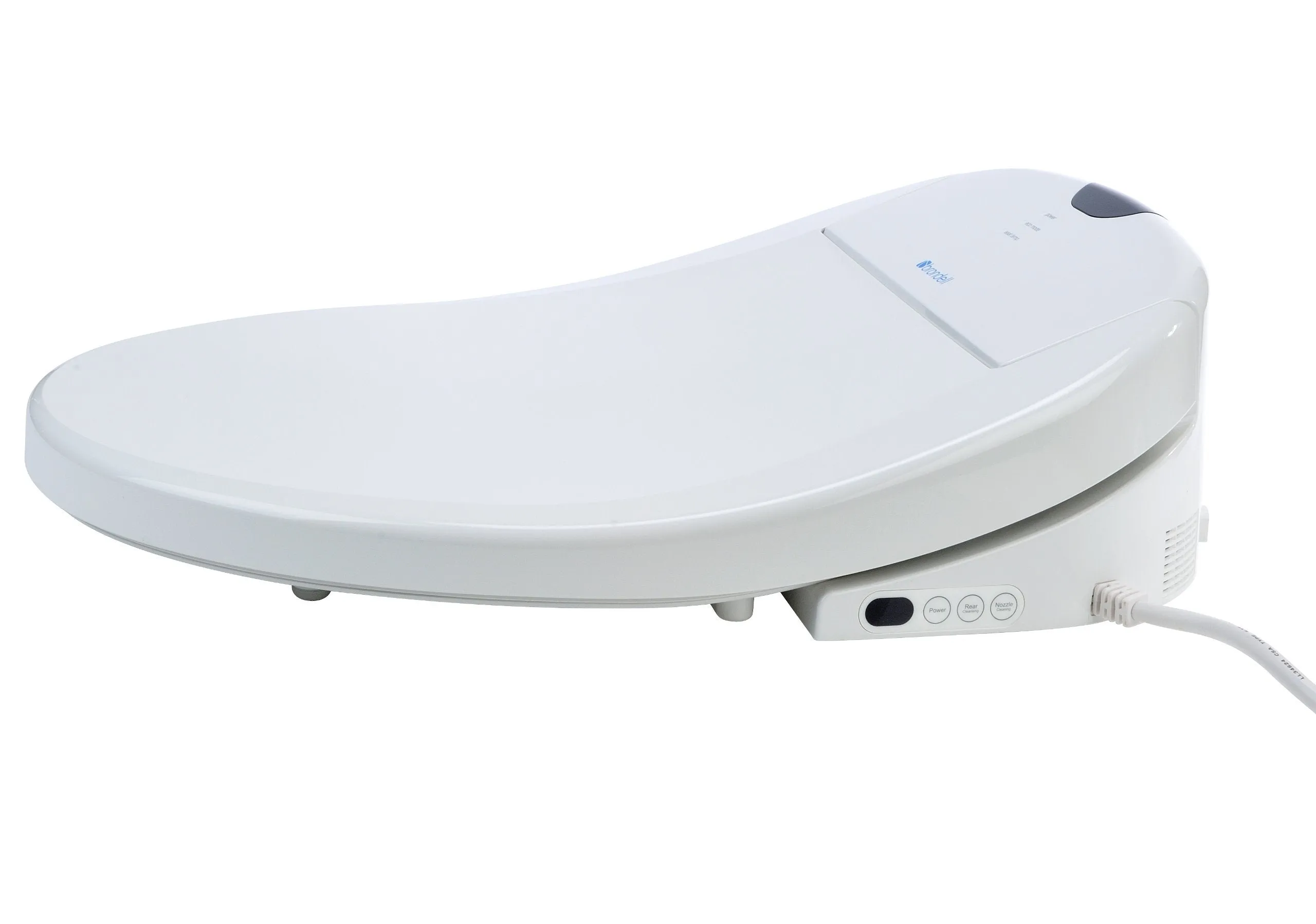 Brondell S900-RW Swash 900 Advanced Bidet Round Toilet Seat, White