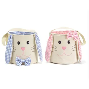 Bunny Bag with Gingham Ears