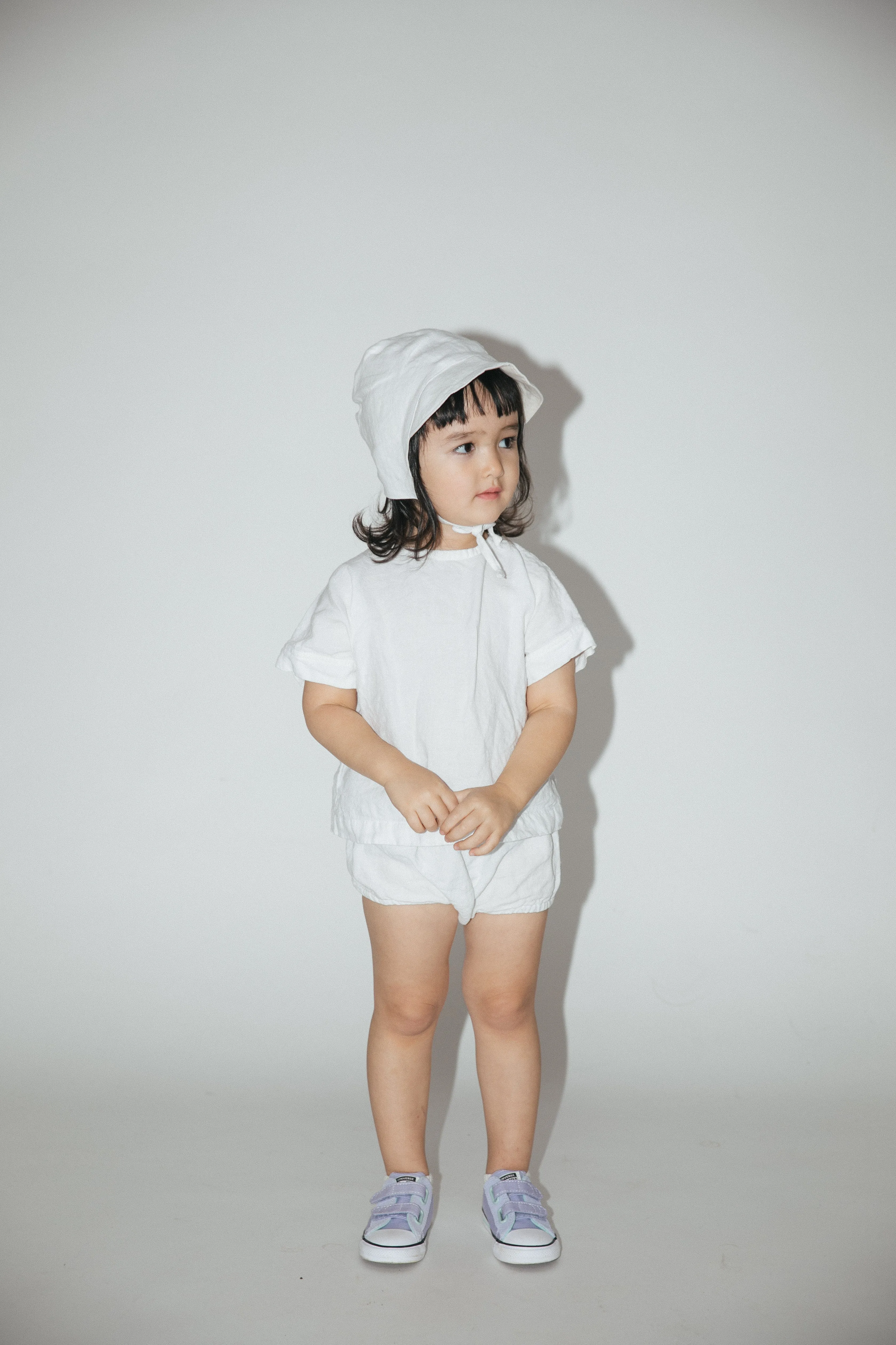 Cap Bonnet - White