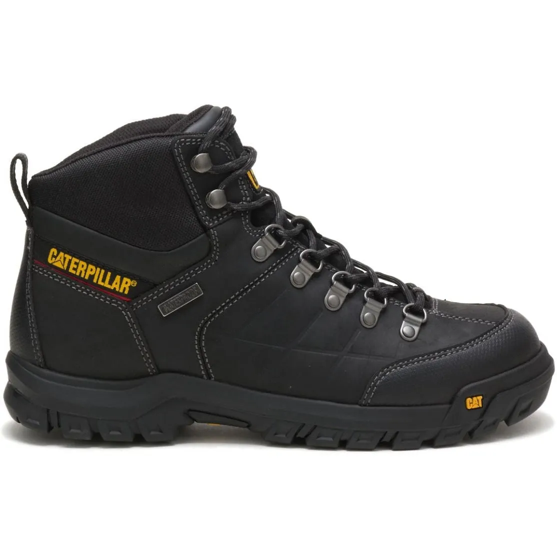 CAT Men's Threshold Waterproof Soft toe Work Boot - Black - P74129