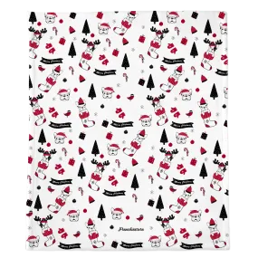 Christmas Frenchie Blanket | Frenchiestore