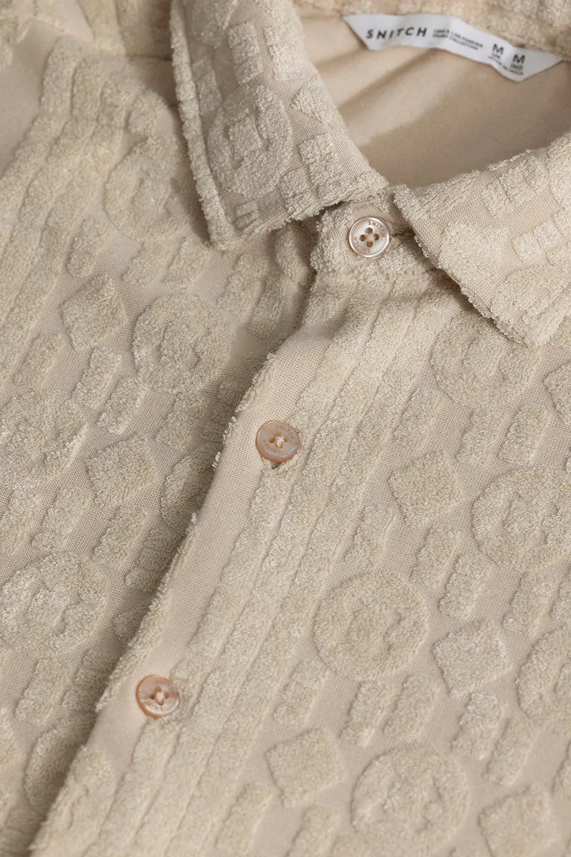 Circle Diamond Beige Shirt