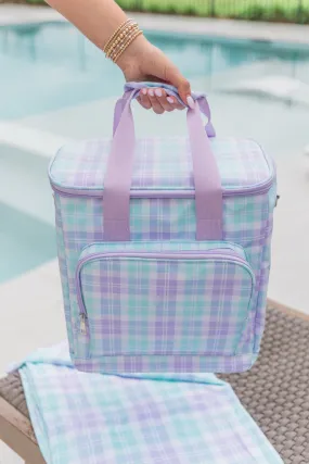 Cooler In Tori Plaid Tori X Pink Lily