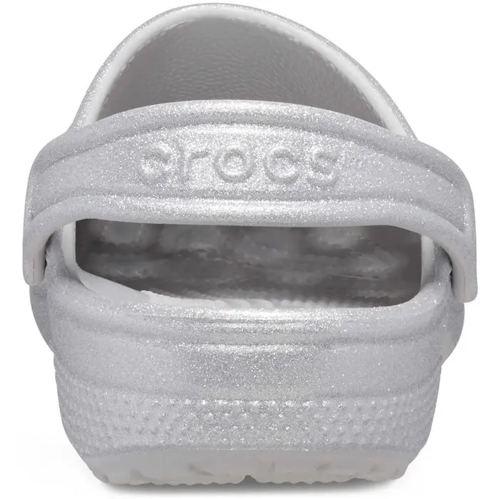 Crocs Kids/Youths K Classic Clog Silver Glitter