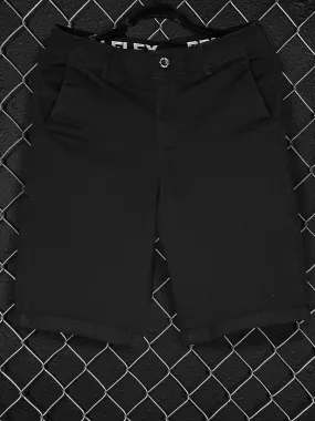 DRIVEN FLEX BLACK SHORTS