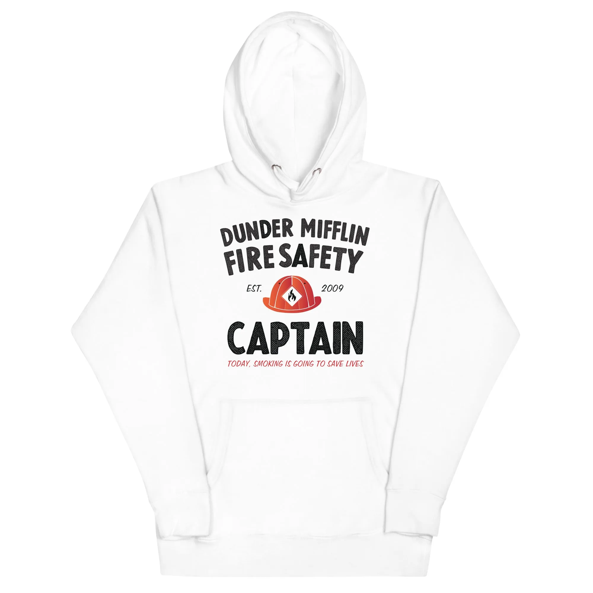 Dunder Mifflin Fire Safety Captain - Unisex Hoodie