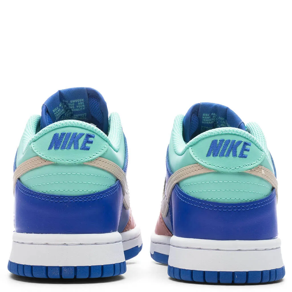 Dunk Low (GS) - Hyper Royal/Sand Drift/Emerald Rise