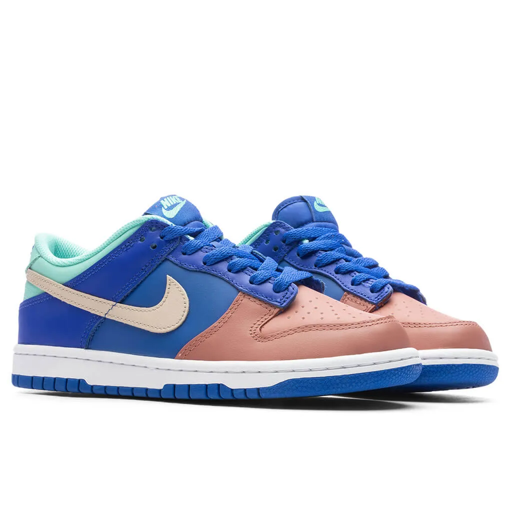 Dunk Low (GS) - Hyper Royal/Sand Drift/Emerald Rise