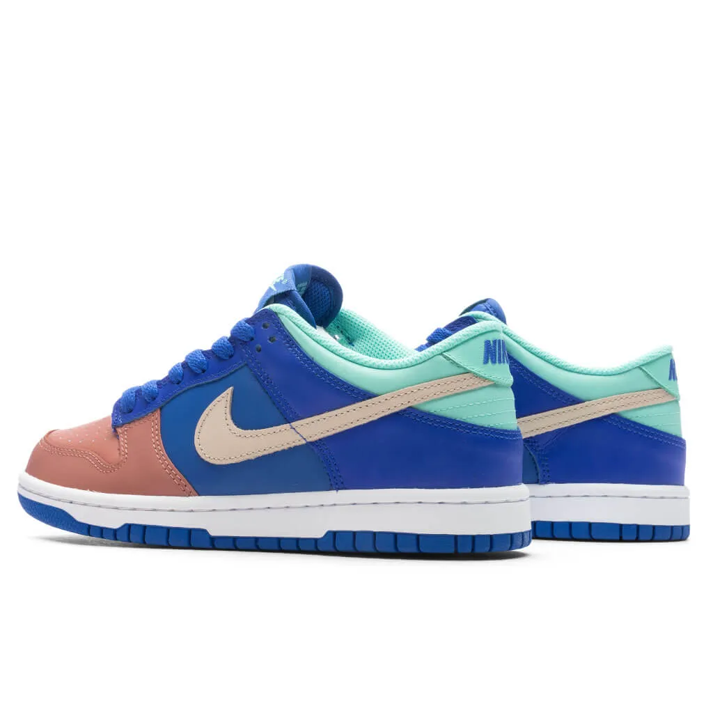 Dunk Low (GS) - Hyper Royal/Sand Drift/Emerald Rise