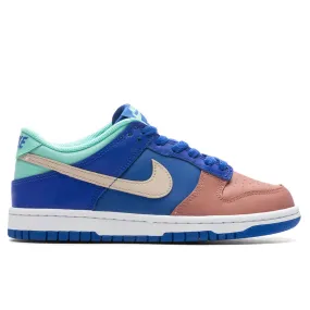 Dunk Low (GS) - Hyper Royal/Sand Drift/Emerald Rise