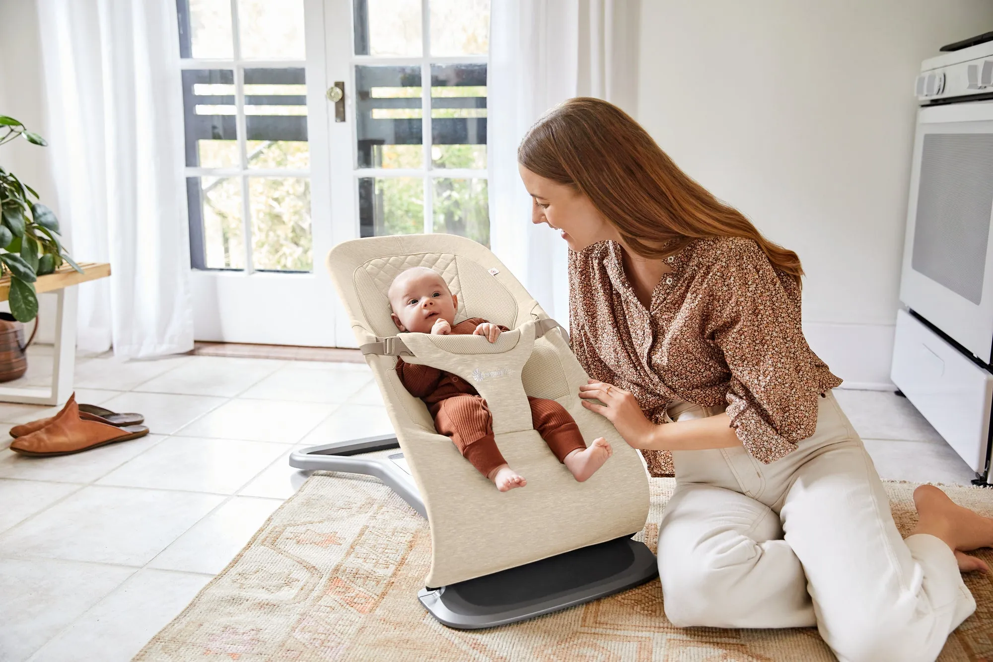 Ergobaby Evolve 3 in 1 Bouncer - Cream