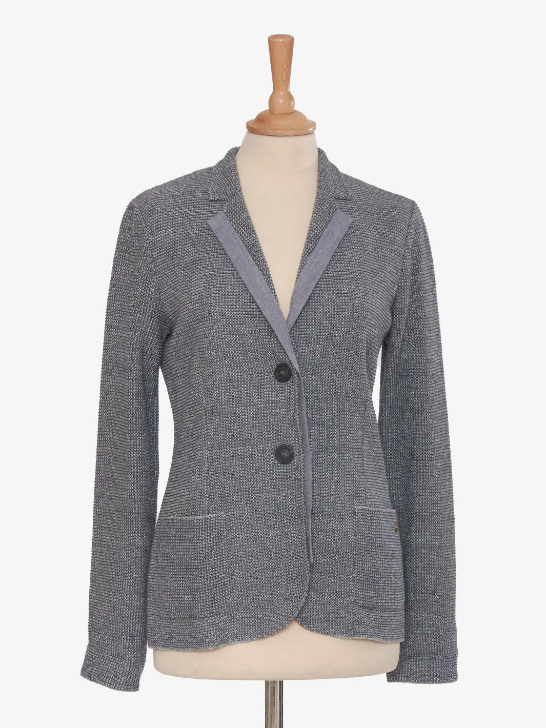 Falconeri gray knit jacket