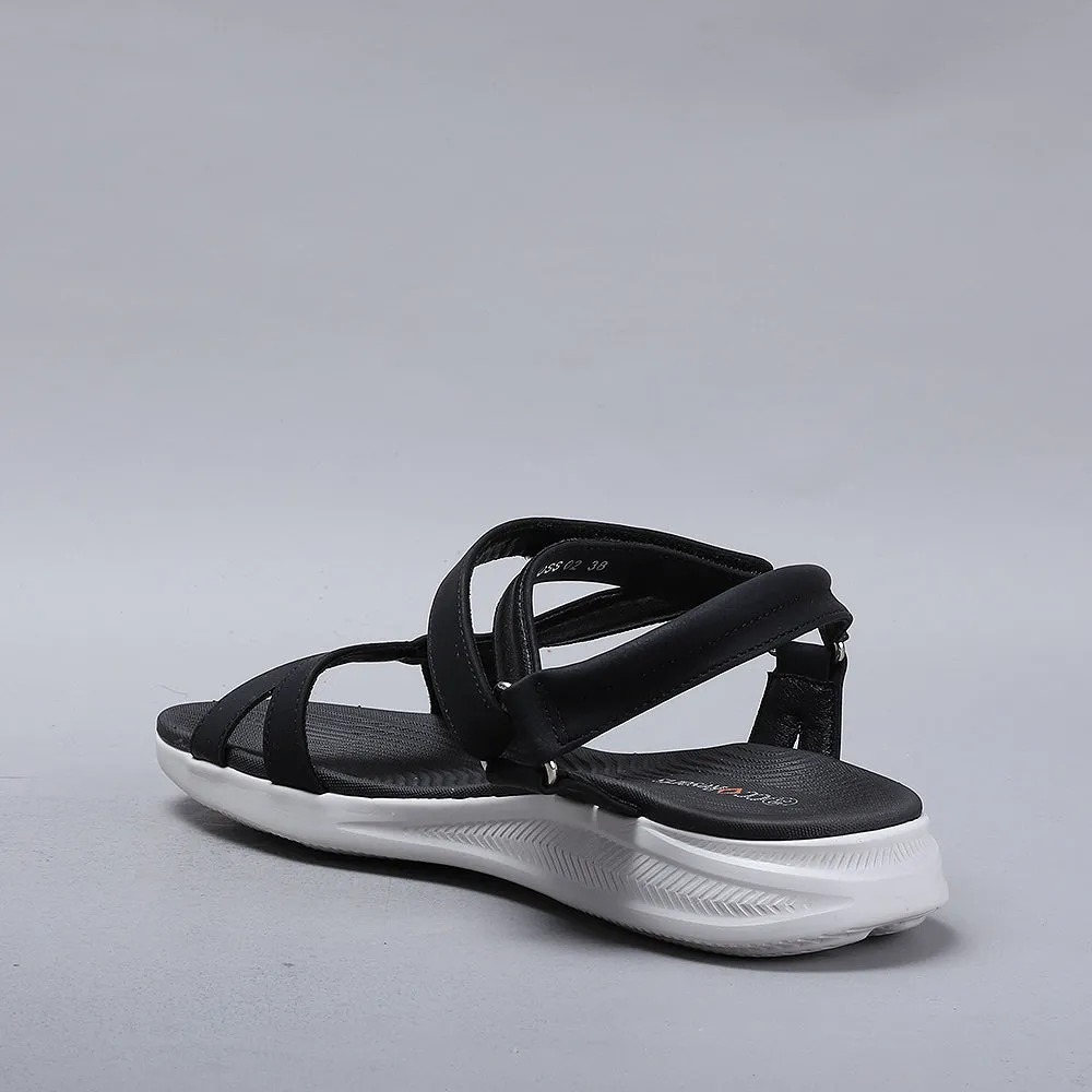 Floss - Black/White Sole