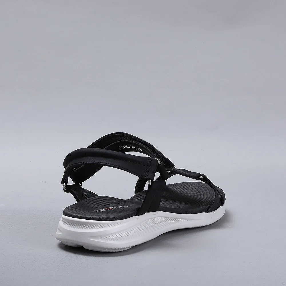 Floss - Black/White Sole