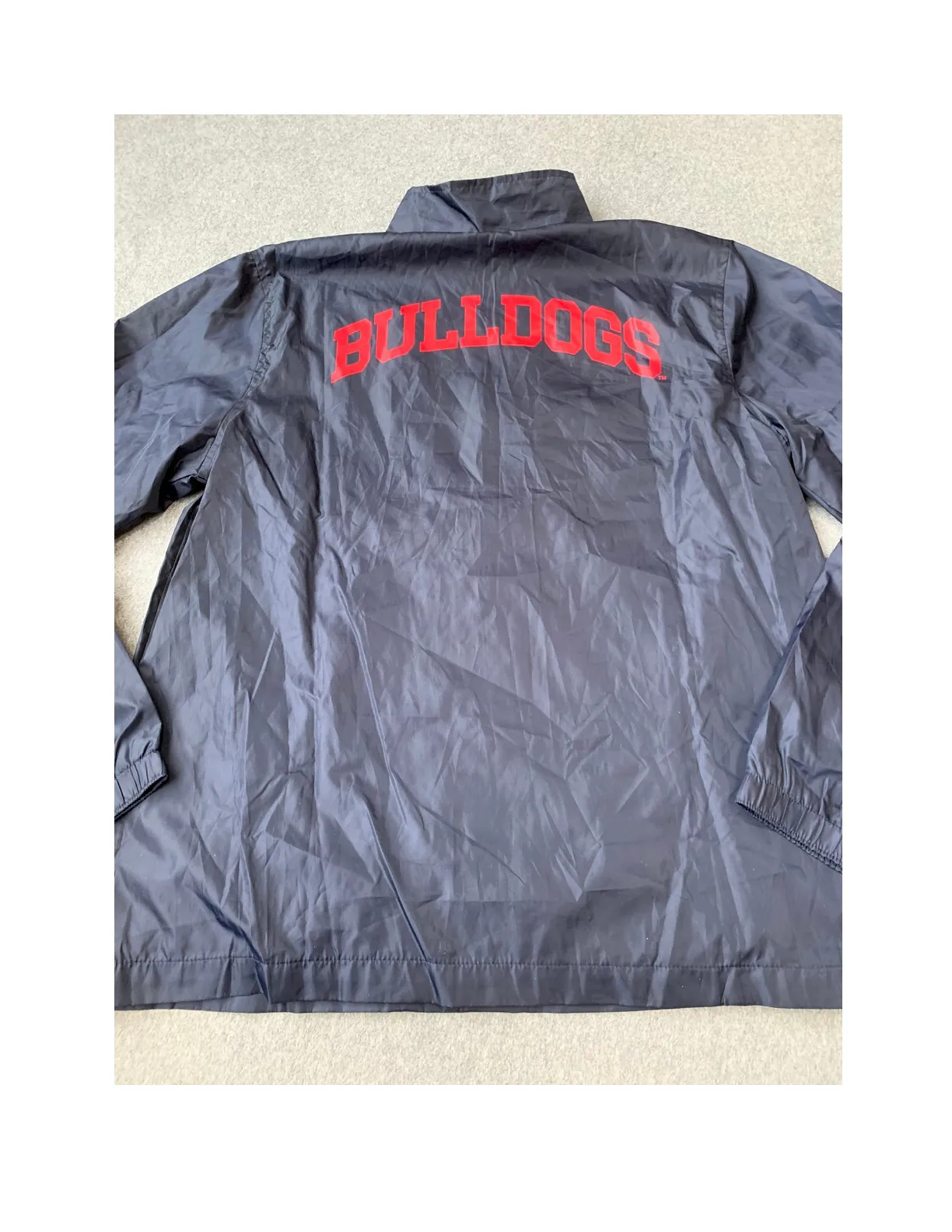 Gonzaga button up rain jacket