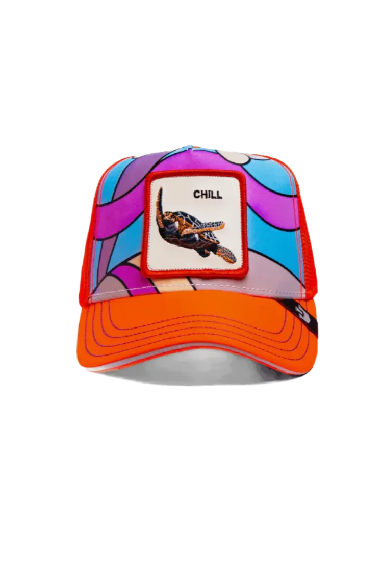 Goorin Bros 2 Crush 2 Furious {Chill} Colour Changing Trucker Hat (Orange)