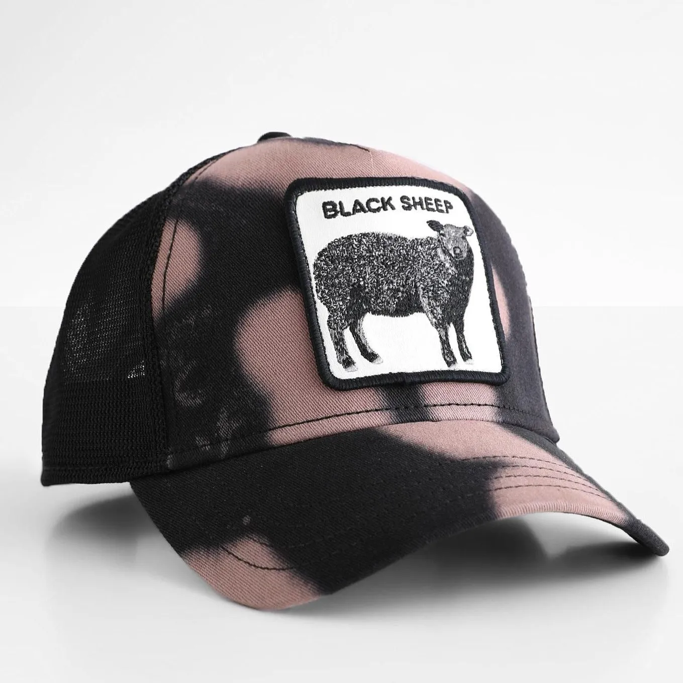 Goorin Bros Acid Sheep Black Sheep Trucker Hat (Acid Black)