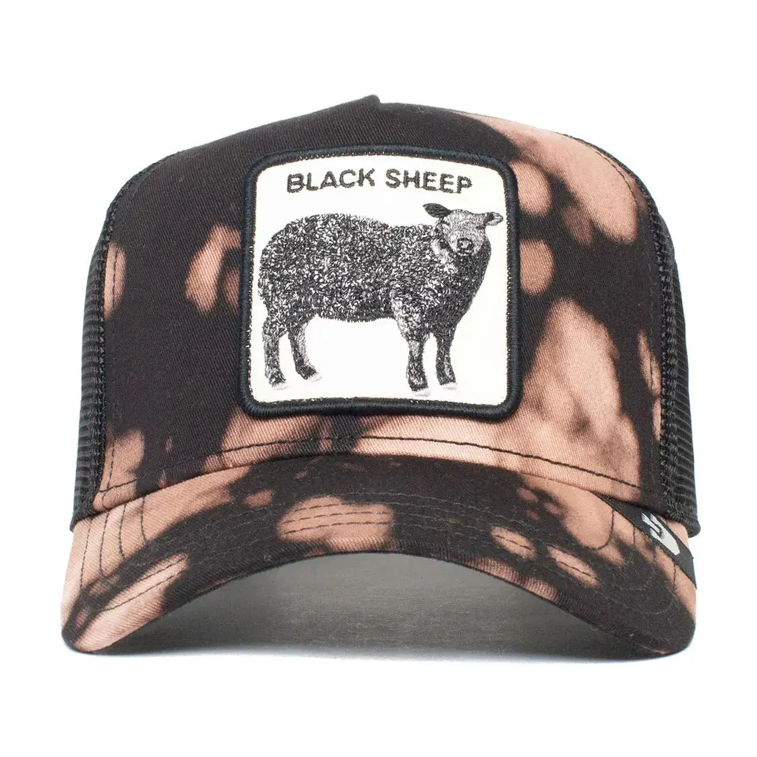 Goorin Bros Acid Sheep Black Sheep Trucker Hat (Acid Black)