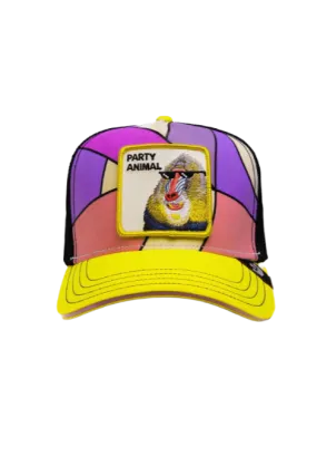 Goorin Bros Merriermaker {Party Animal} Colour Changing Trucker Hat (Yellow)