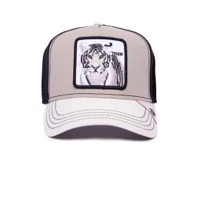 Goorin Bros MV Stripes (Tiger) Trucker Hat (Grey)