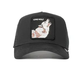 Goorin Bros The Lone Wolf Trucker Hat (Black)