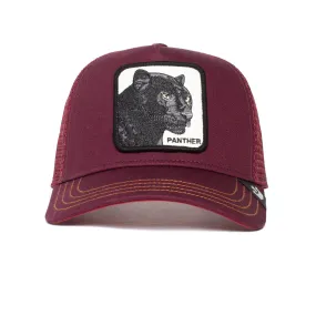 Goorin Bros The Panther Trucker Hat (Maroon)