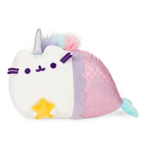 GUND Pusheen Magical Lights Light-Up Mermaid Pusheenicorn 12" Plush Toy