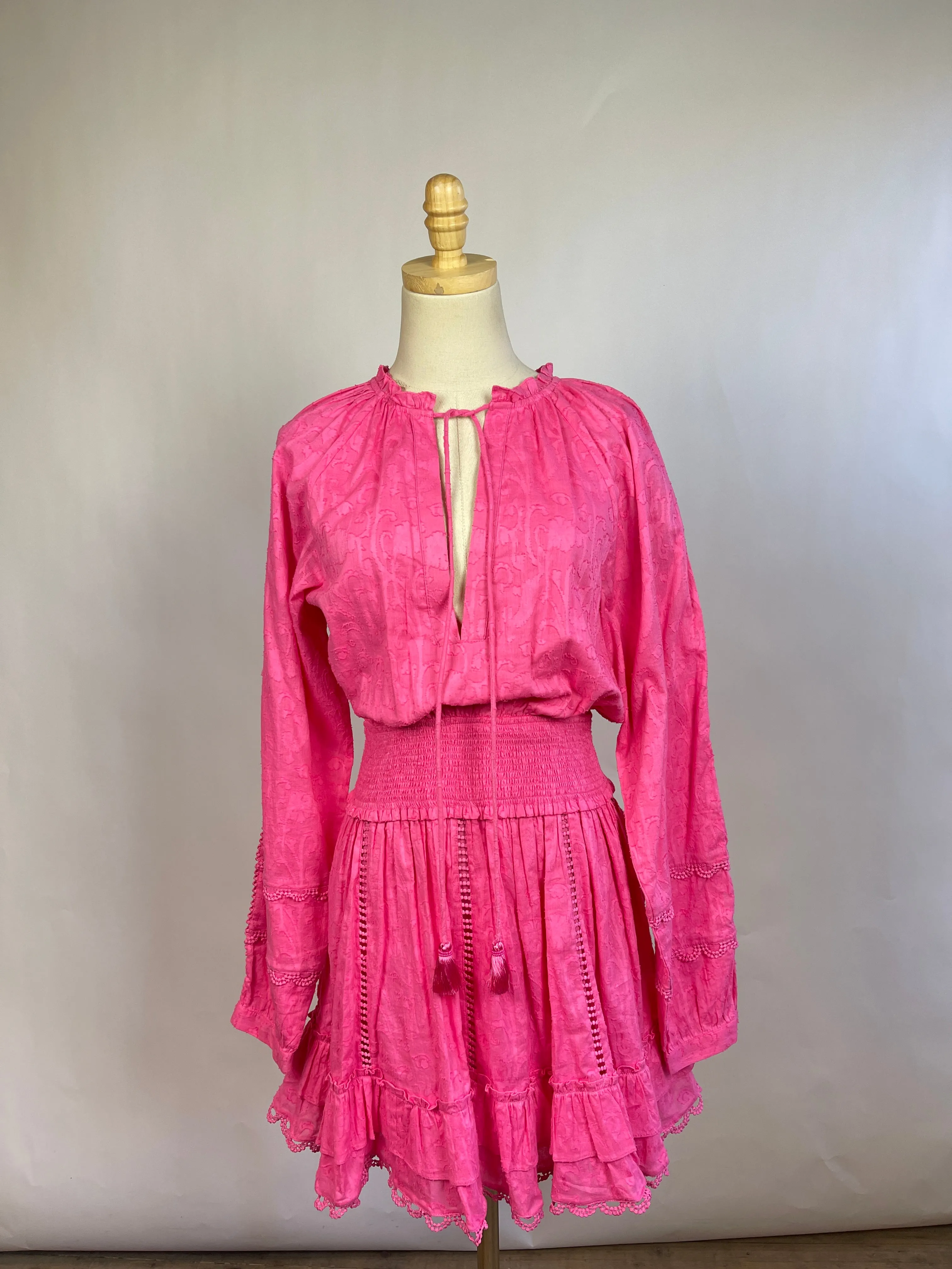 Hemant & Nandita Pink Mini Dress (S)