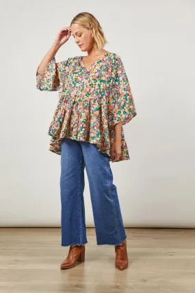 ISLE OF MINE Romance Relax Top One Size MEADOW BLOOM