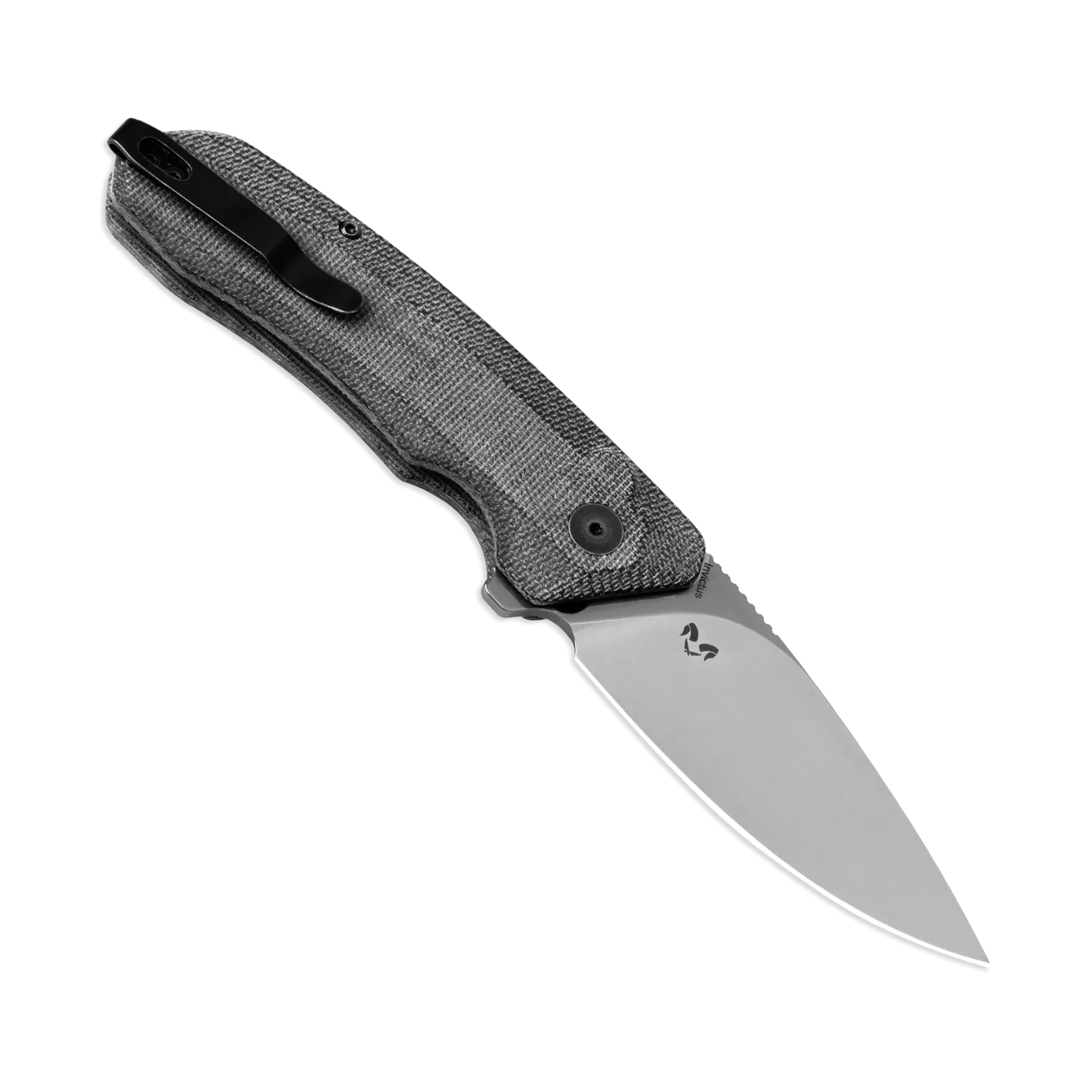 Kizer Invictus 154CM Blade Button Lock Micarta Handle V3602C1 (3.41 Stonewashed)