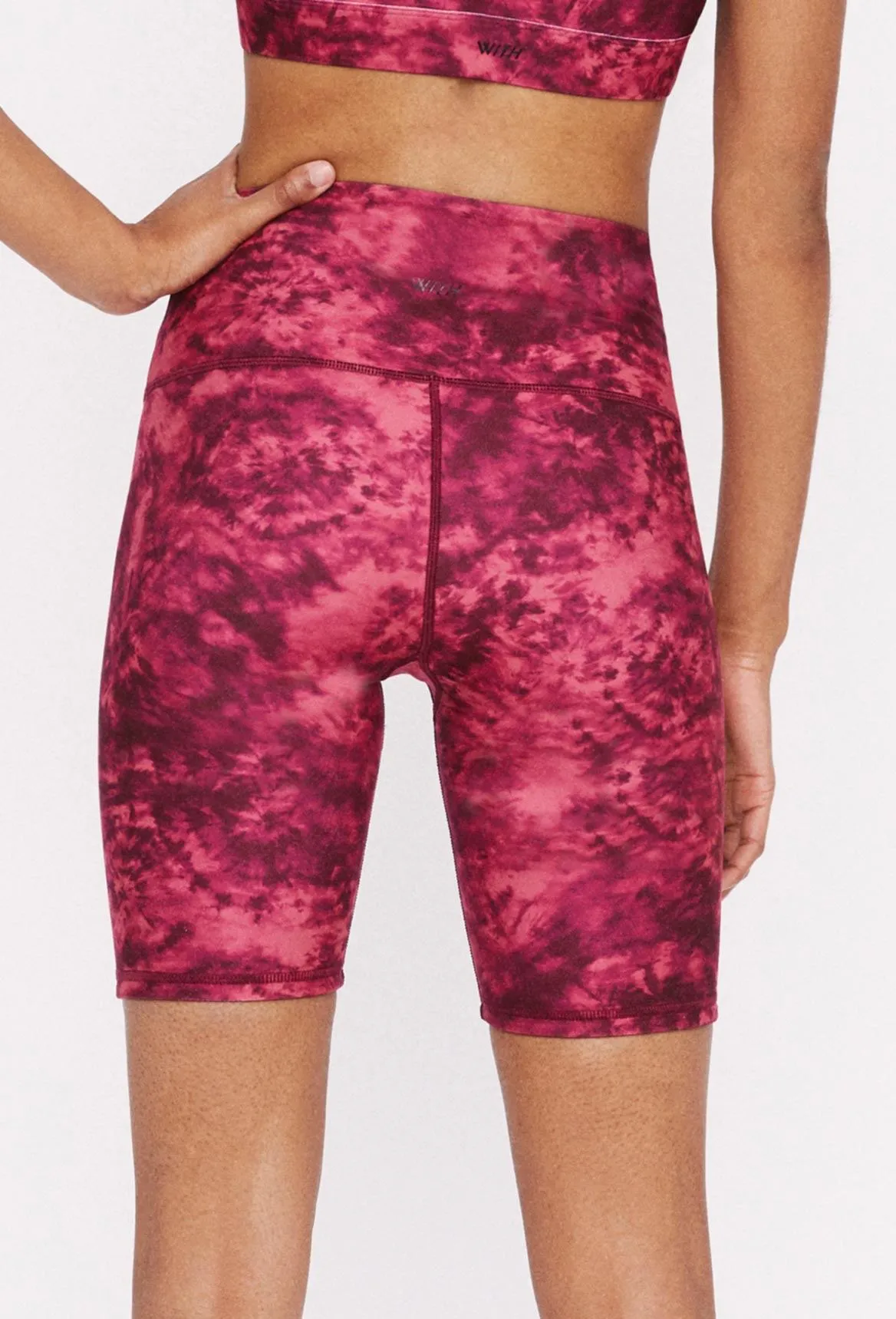 Kurt Reversible Short Carmine Ray Tie Dye