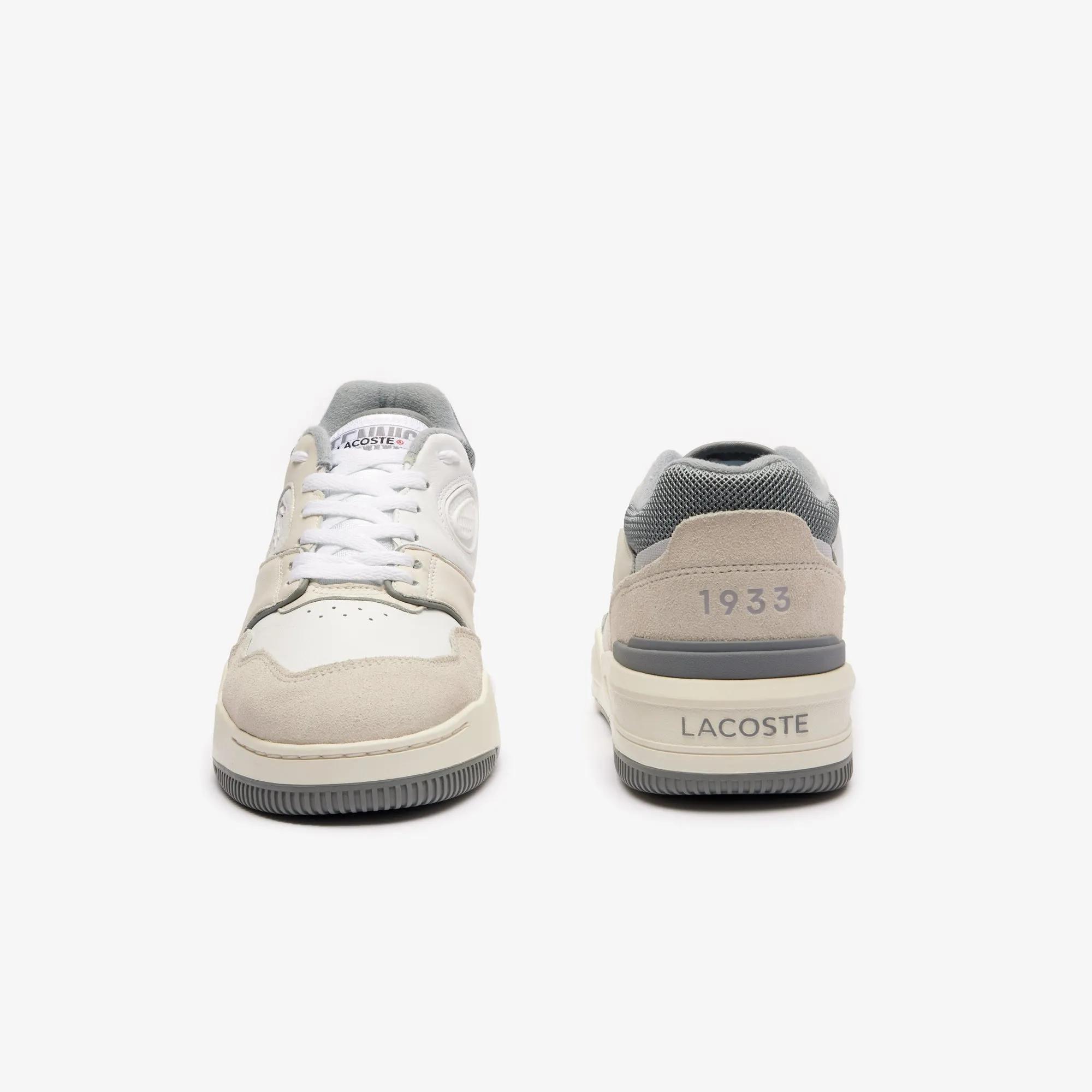 Lacoste Men's Lineshot Leather Logo Trainers