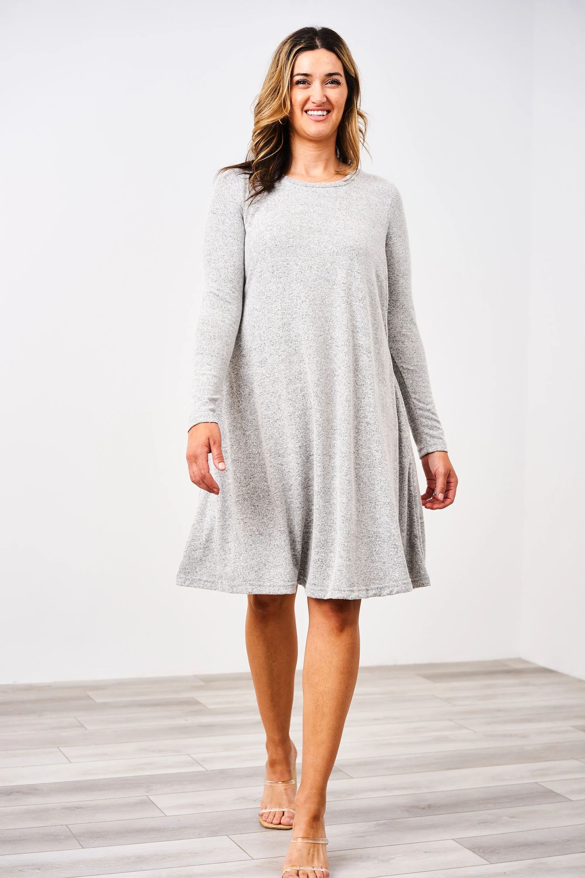 Latched Mama Sweater Nursing Dress