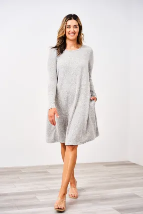 Latched Mama Sweater Nursing Dress