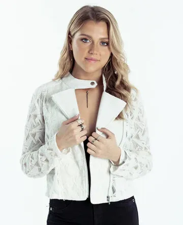 Leather & Lace Jacket